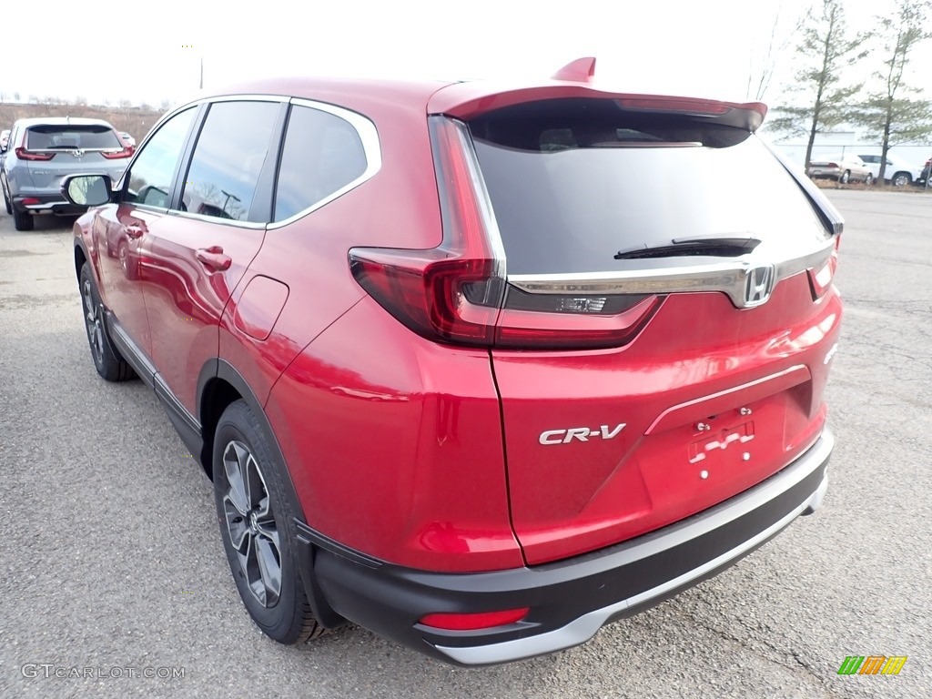 2021 CR-V EX AWD - Radiant Red Metallic / Gray photo #3