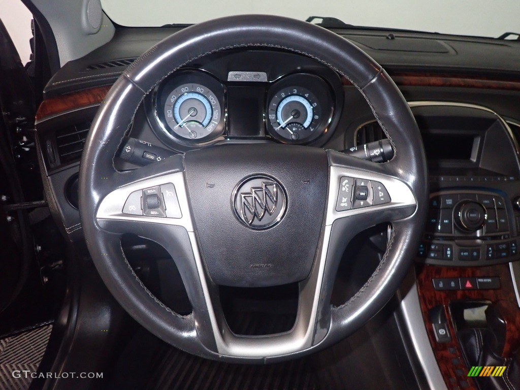 2012 LaCrosse FWD - Carbon Black Metallic / Ebony photo #26