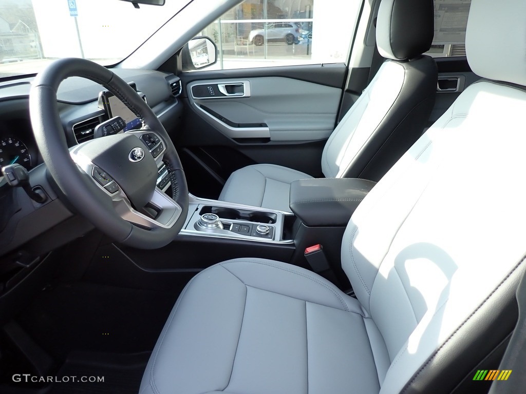 2021 Explorer XLT 4WD - Iconic Silver Metallic / Light Slate photo #10