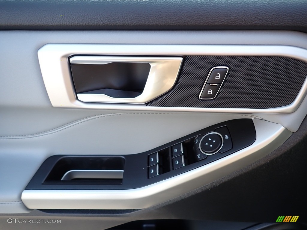 2021 Explorer XLT 4WD - Iconic Silver Metallic / Light Slate photo #14