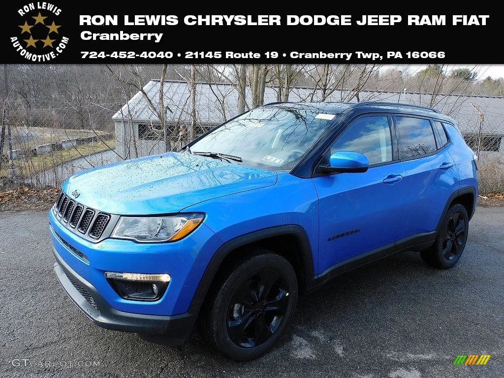 Laser Blue Pearl Jeep Compass