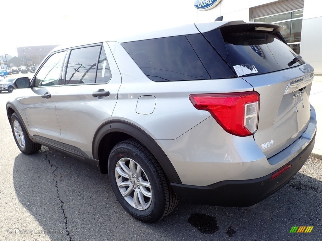 2021 Explorer 4WD - Iconic Silver Metallic / Light Slate photo #3