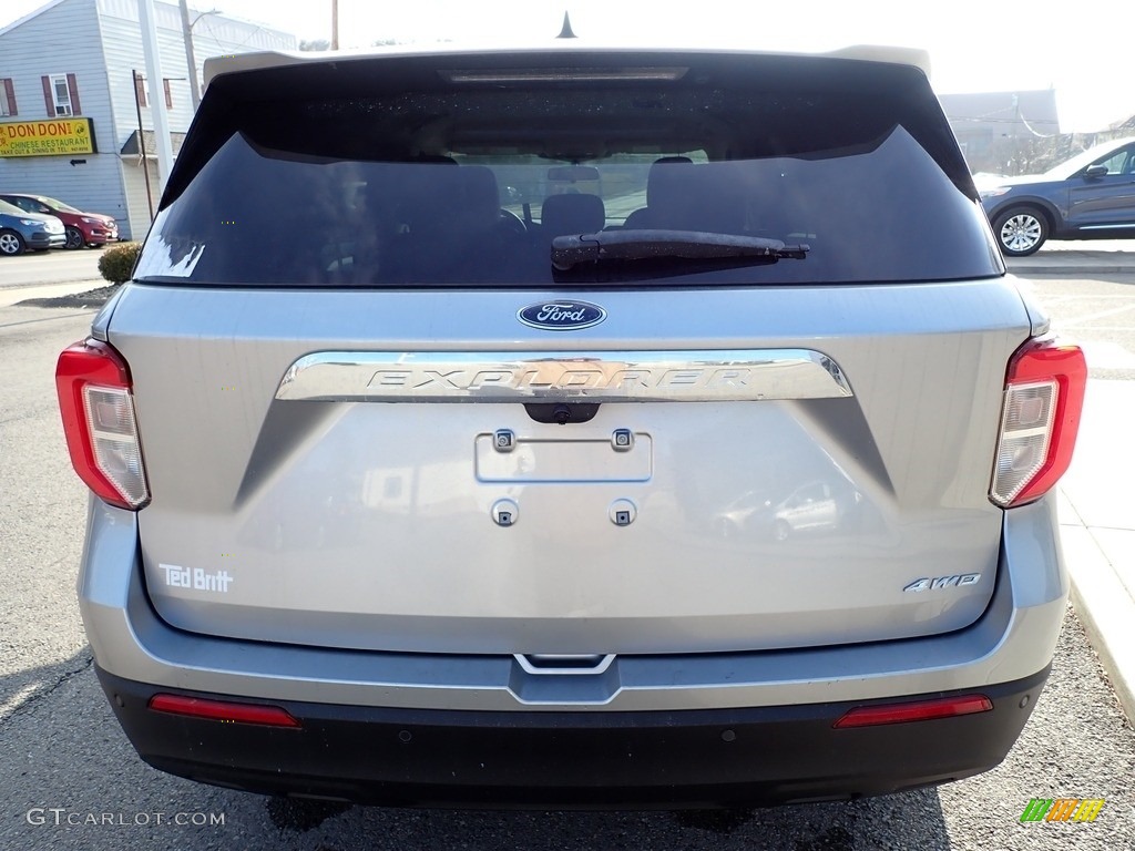 2021 Explorer 4WD - Iconic Silver Metallic / Light Slate photo #4