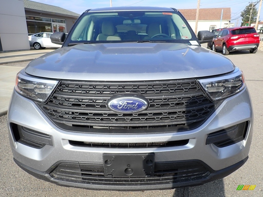 2021 Explorer 4WD - Iconic Silver Metallic / Light Slate photo #9