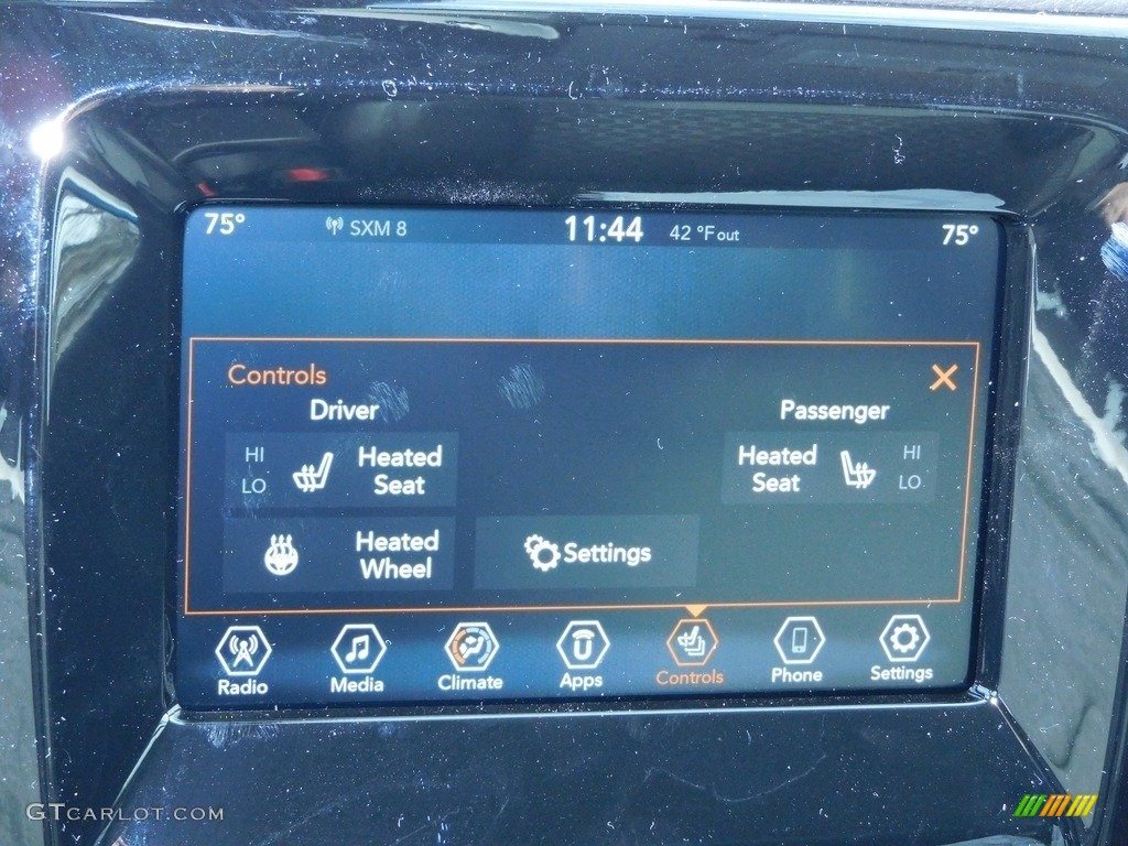 2021 Compass Latitude 4x4 - Laser Blue Pearl / Black photo #16