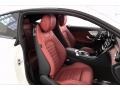 Cranberry Red/Black Front Seat Photo for 2018 Mercedes-Benz C #140811956