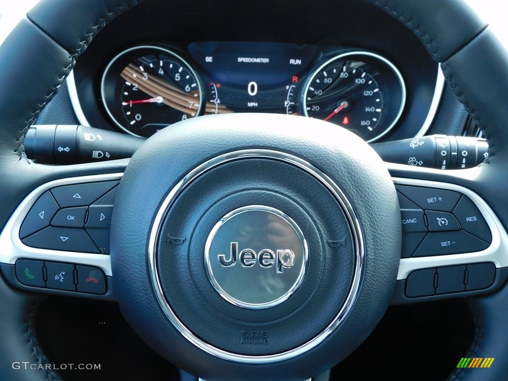 2021 Compass Latitude 4x4 - Laser Blue Pearl / Black photo #19