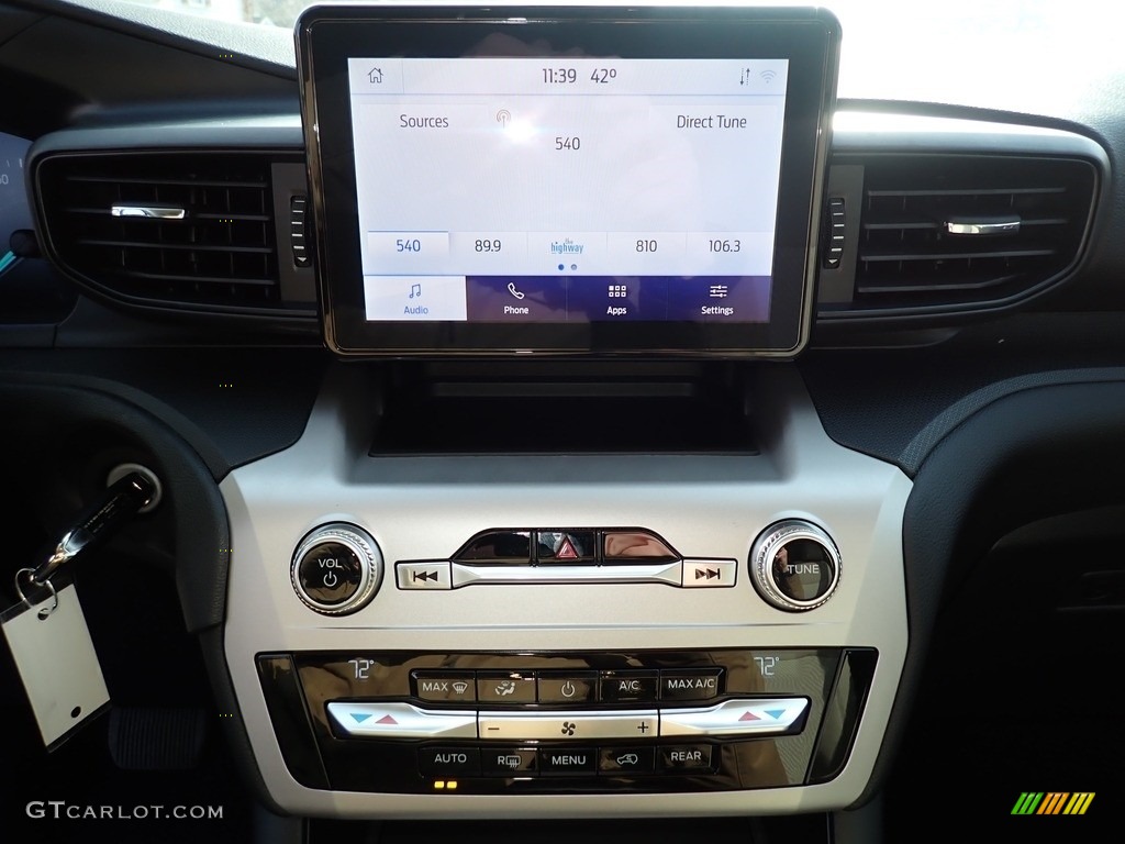 2021 Explorer 4WD - Iconic Silver Metallic / Light Slate photo #20