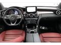 Cranberry Red/Black Dashboard Photo for 2018 Mercedes-Benz C #140812190