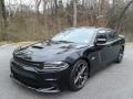 2017 Pitch-Black Dodge Charger R/T Scat Pack  photo #2