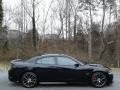 2017 Pitch-Black Dodge Charger R/T Scat Pack  photo #5