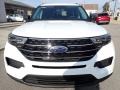 2021 Oxford White Ford Explorer XLT 4WD  photo #9