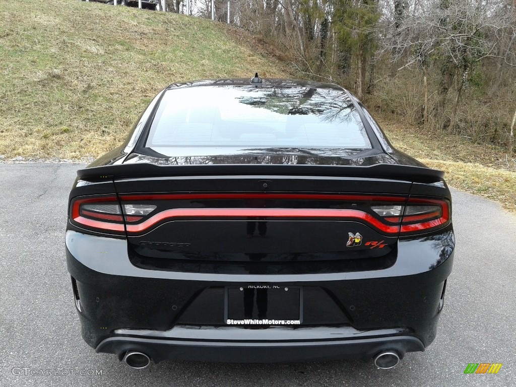 2017 Charger R/T Scat Pack - Pitch-Black / Black photo #7