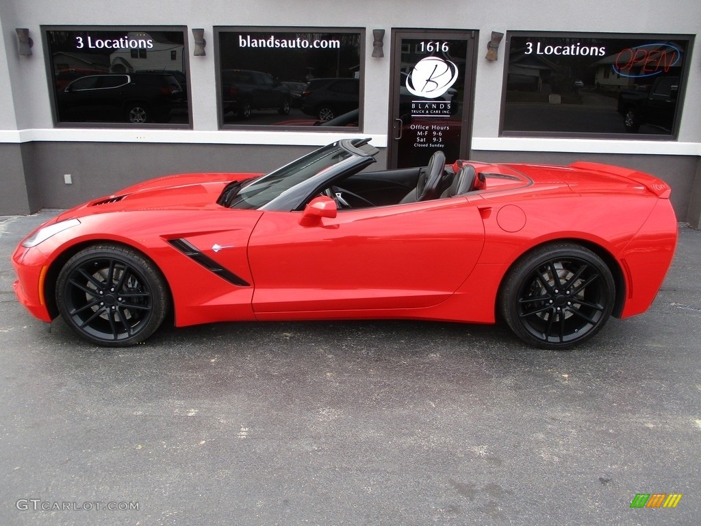 2014 Corvette Stingray Coupe Z51 - Torch Red / Jet Black photo #1