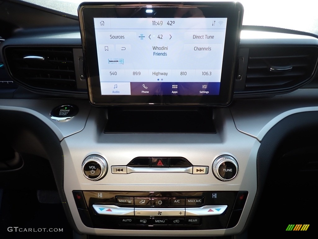 2021 Explorer XLT 4WD - Oxford White / Ebony photo #20