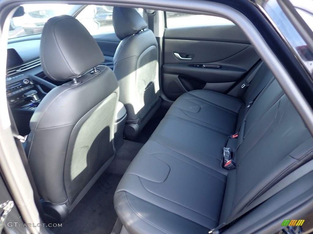 2021 Elantra Limited - Phantom Black / Black photo #8