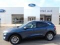 Blue Metallic 2020 Ford Escape SE 4WD