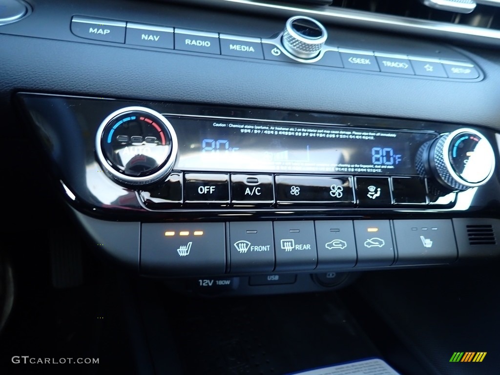 2021 Elantra Limited - Phantom Black / Black photo #16