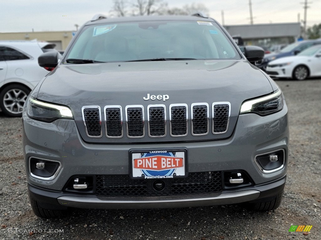 2021 Cherokee Limited 4x4 - Sting-Gray / Ski Gray/Black photo #2
