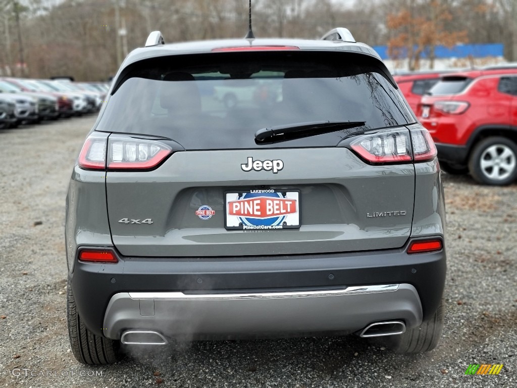 2021 Cherokee Limited 4x4 - Sting-Gray / Ski Gray/Black photo #5
