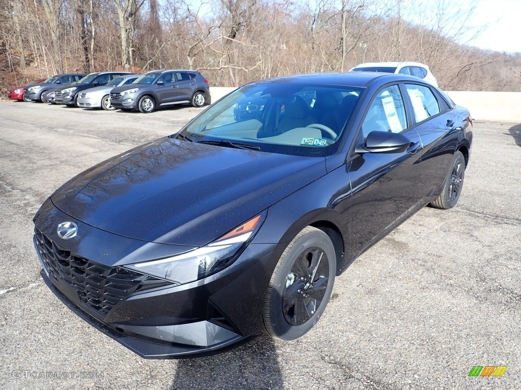 2021 Elantra SEL - Portofino Gray / Medium Gray photo #5