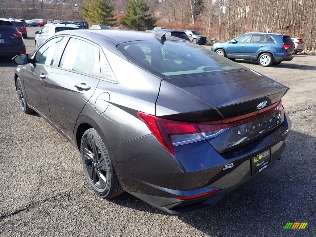 2021 Elantra SEL - Portofino Gray / Medium Gray photo #6