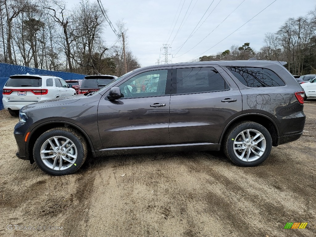 Granite Metallic 2021 Dodge Durango GT AWD Exterior Photo #140813714
