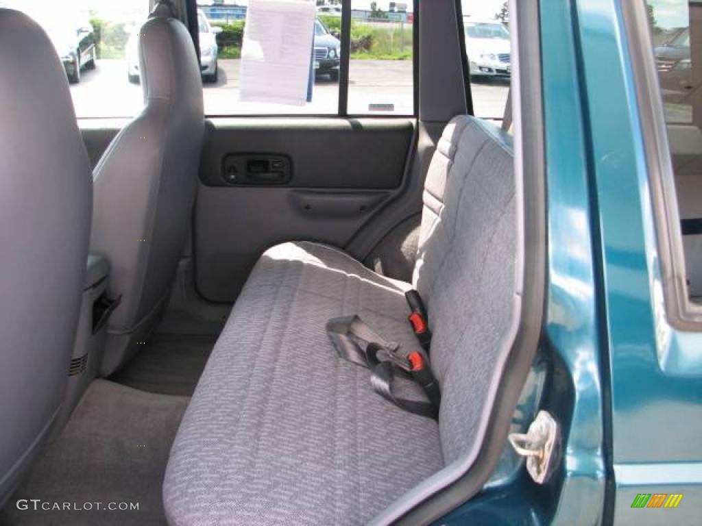 1997 Cherokee 4x4 - Emerald Green Pearlcoat / Grey photo #5