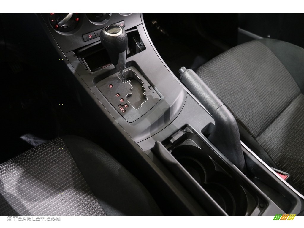 2013 MAZDA3 i Sport 4 Door - Crystal White Pearl Mica / Black photo #13