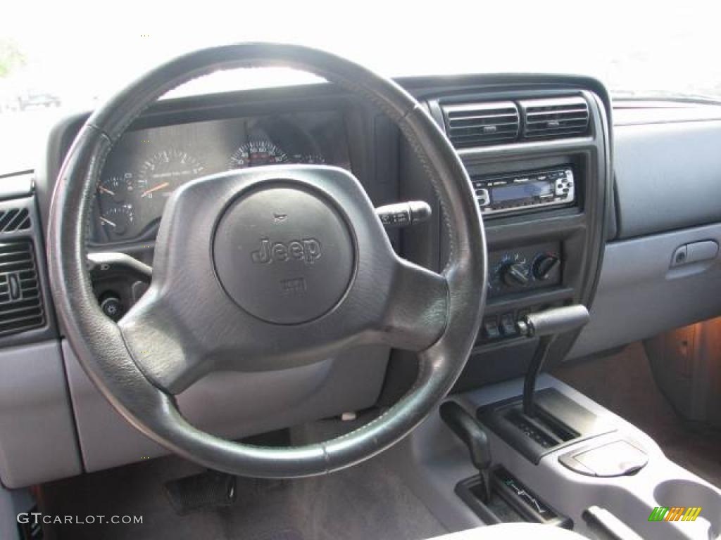 1997 Cherokee 4x4 - Emerald Green Pearlcoat / Grey photo #7