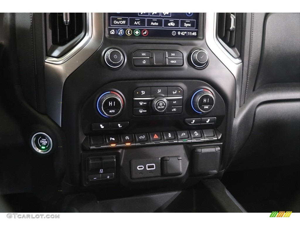 2020 Chevrolet Silverado 1500 LT Z71 Crew Cab 4x4 Controls Photo #140815313