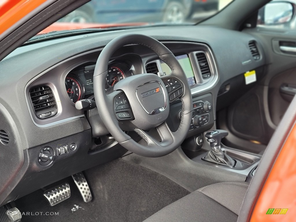 2021 Dodge Charger GT AWD Black Dashboard Photo #140815319