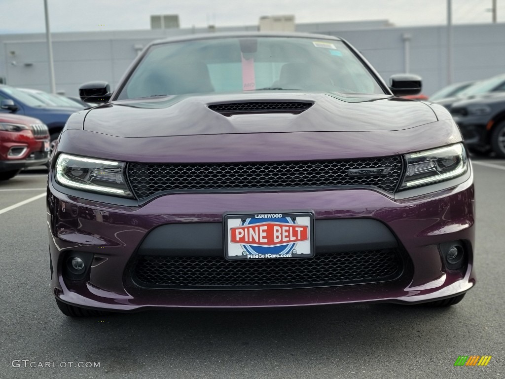 2021 Charger GT AWD - Hellraisin / Black photo #2