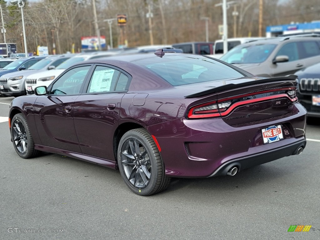 2021 Charger GT AWD - Hellraisin / Black photo #4