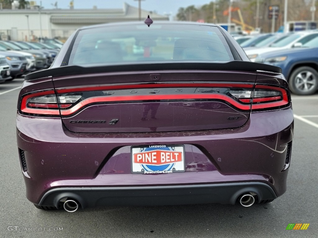 2021 Charger GT AWD - Hellraisin / Black photo #5