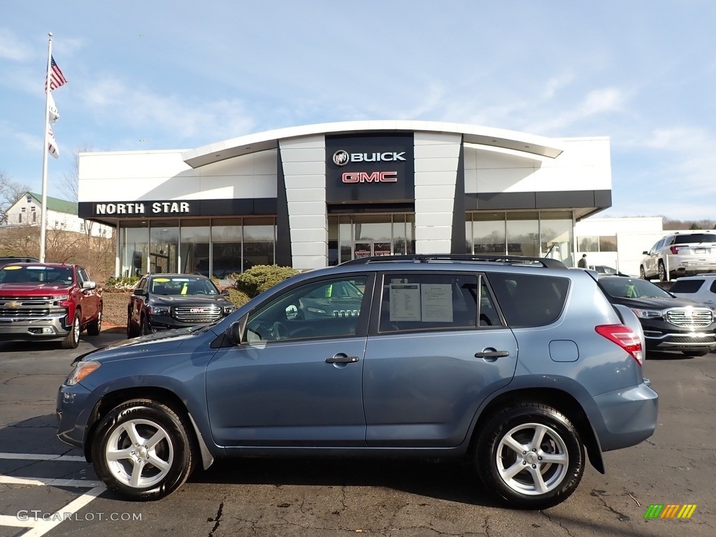 2009 RAV4 4WD - Pacific Blue Metallic / Ash Gray photo #1