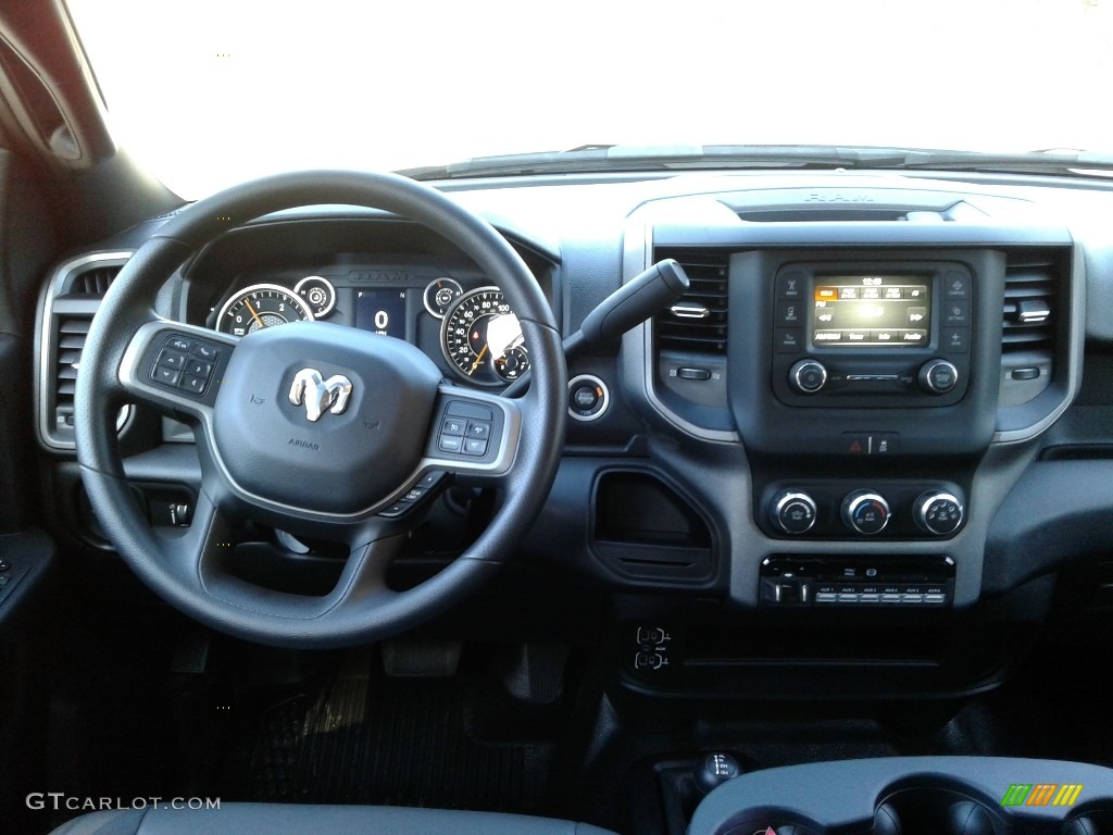 2021 Ram 5500 Tradesman Crew Cab 4x4 Chassis Diesel Gray/Black Dashboard Photo #140815664