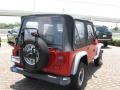 2001 Flame Red Jeep Wrangler SE 4x4  photo #6