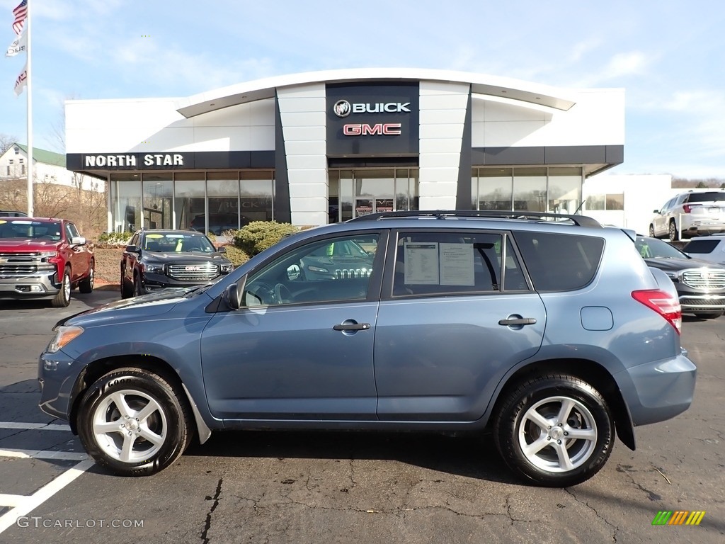 2009 RAV4 4WD - Pacific Blue Metallic / Ash Gray photo #13