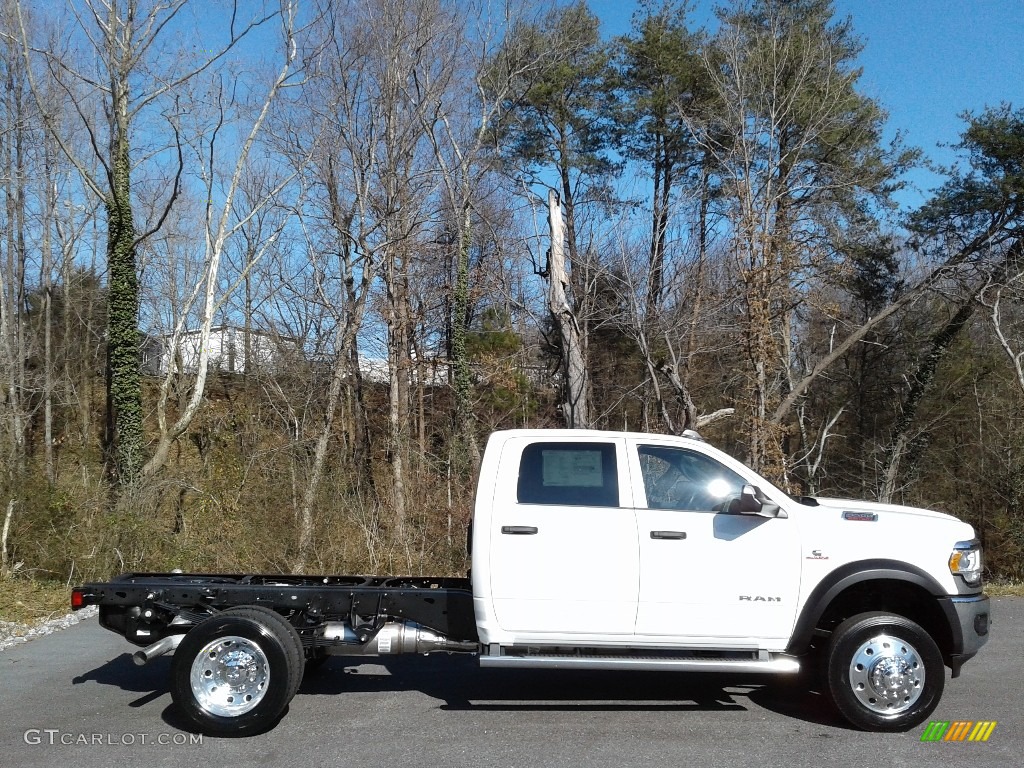 Bright White 2021 Ram 4500 Tradesman Crew Cab 4x4 Chassis Exterior Photo #140816090