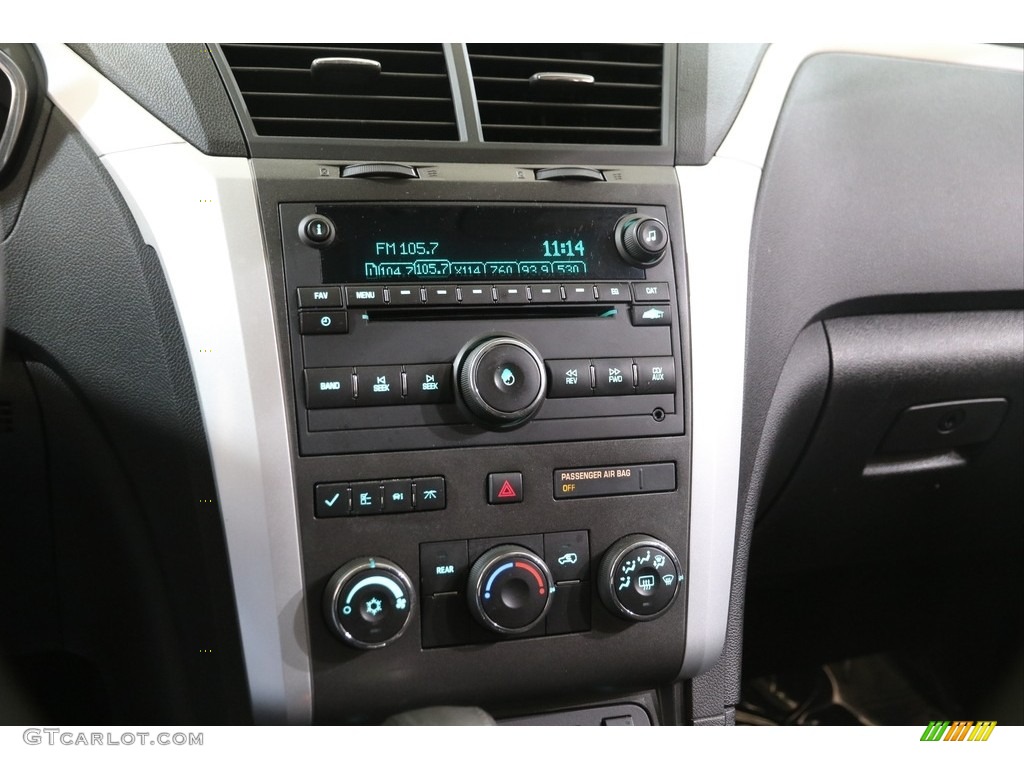 2012 Traverse LT - Gold Mist Metallic / Ebony photo #9