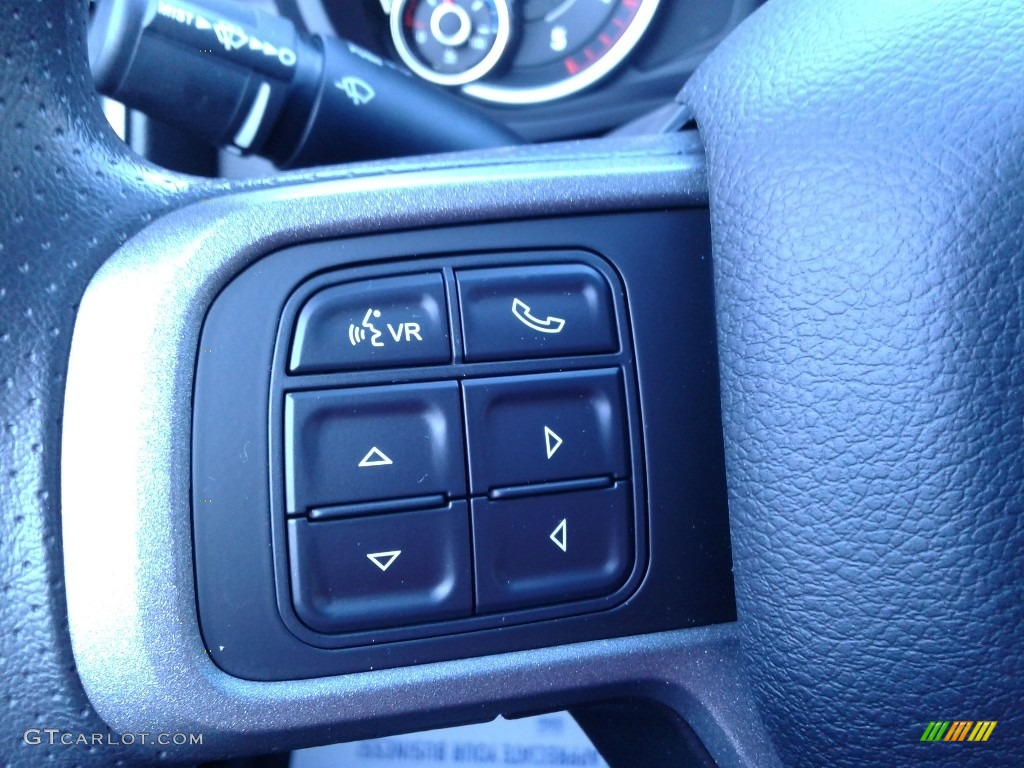 2021 Ram 4500 Tradesman Crew Cab 4x4 Chassis Diesel Gray/Black Steering Wheel Photo #140816387