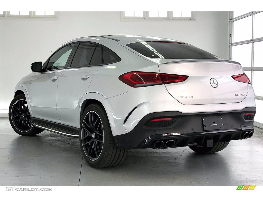 2021 GLE 53 AMG 4Matic Coupe - Iridium Silver Metallic / AMG Classic Red/Black photo #2