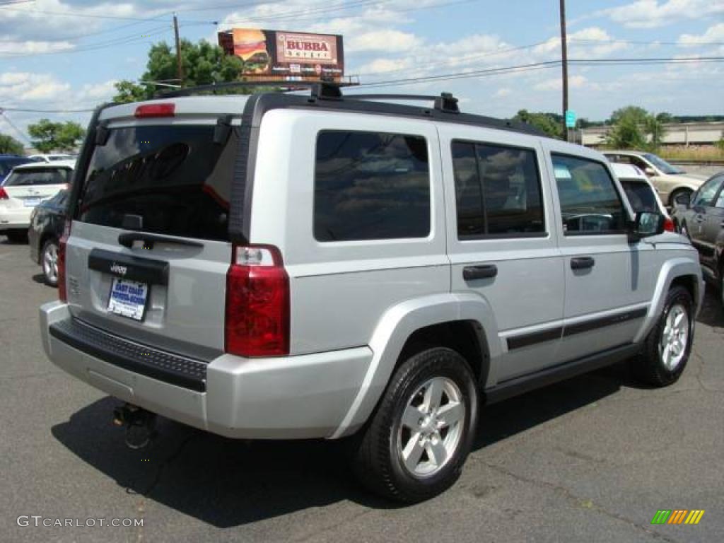 2006 Commander 4x4 - Bright Silver Metallic / Medium Slate Gray photo #3