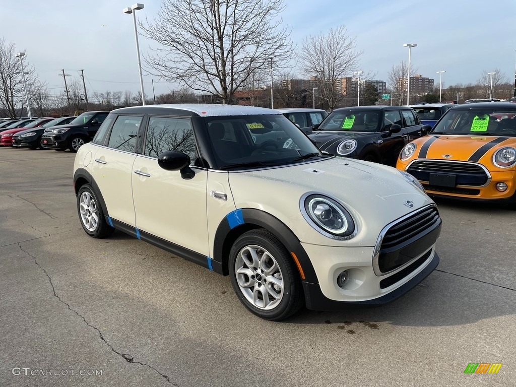 Pepper White 2021 Mini Hardtop Cooper 4 Door Exterior Photo #140817500