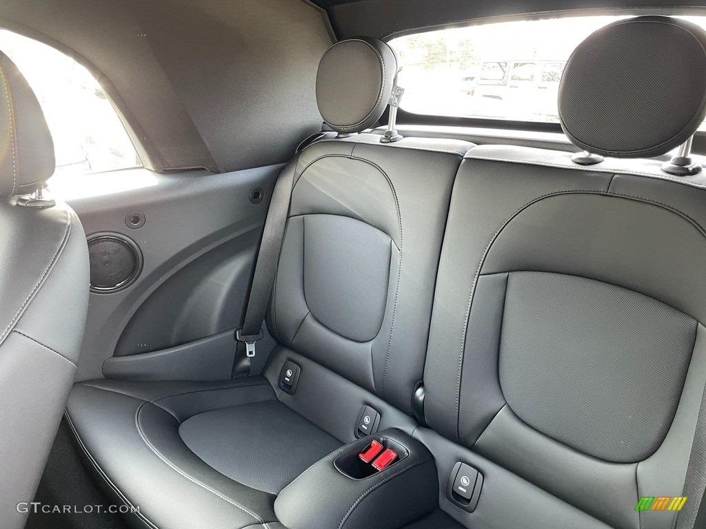 2021 Mini Convertible Cooper Rear Seat Photo #140818235
