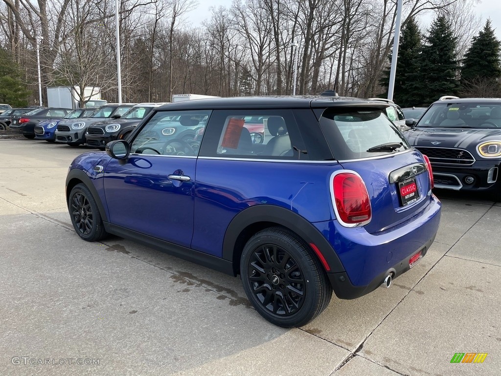 2021 Hardtop Cooper 2 Door - Starlight Blue Metallic / Carbon Black photo #2