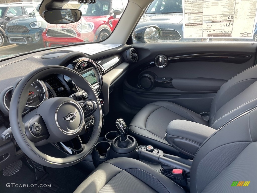 2021 Hardtop Cooper 2 Door - British Racing Green IV Metallic / Carbon Black photo #3