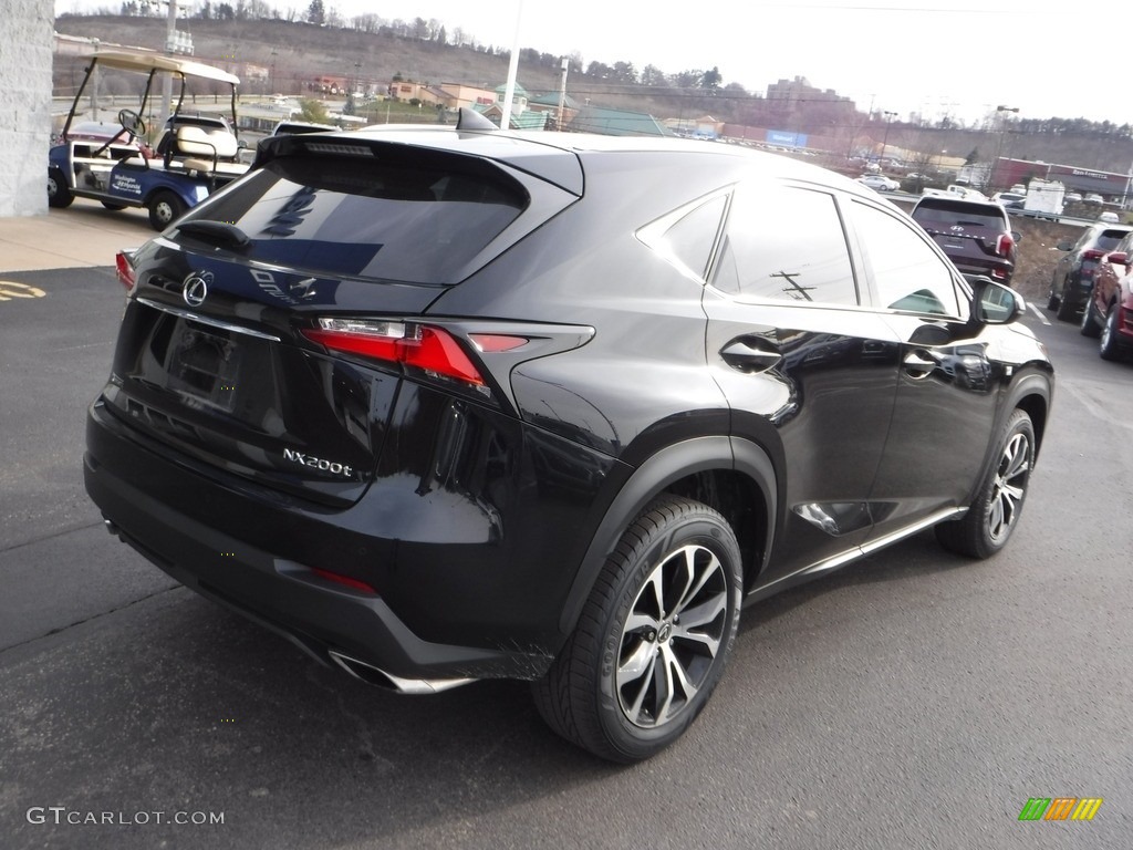 2015 NX 200t F Sport AWD - Obsidian Black / Black photo #10