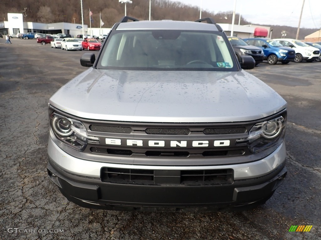 Iconic Silver Metallic 2021 Ford Bronco Sport Big Bend 4x4 Exterior Photo #140819132